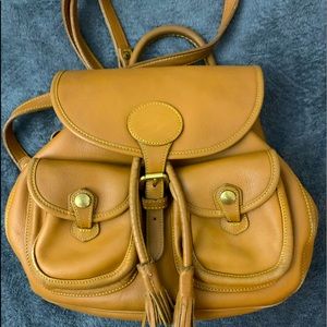 Vintage D&B Glove leather backpack